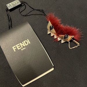Fendi monster brooch